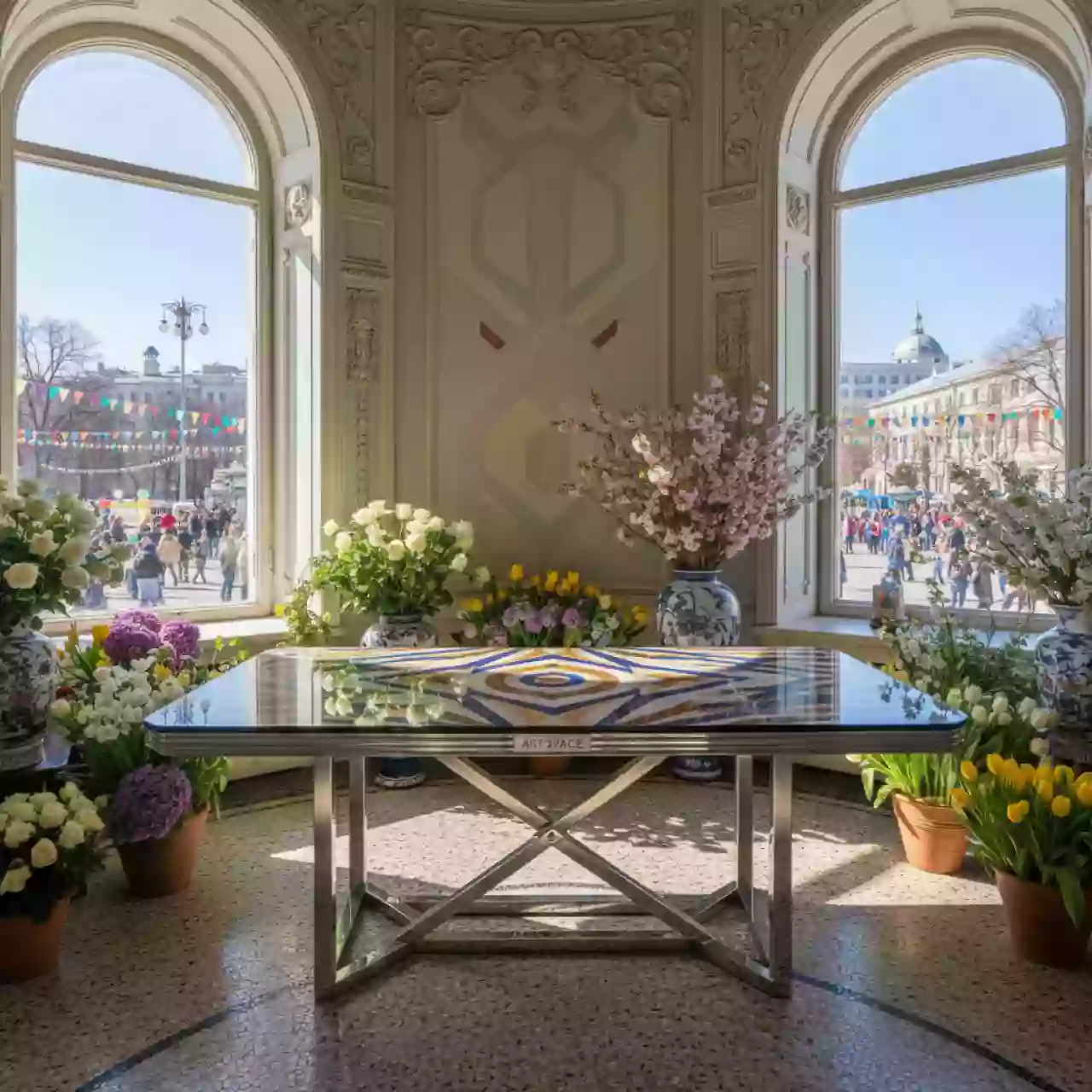 Аренда Обеденный стол RC658 180 100 SHT TU12 в санатории «Октябрьский» — ART SPACE