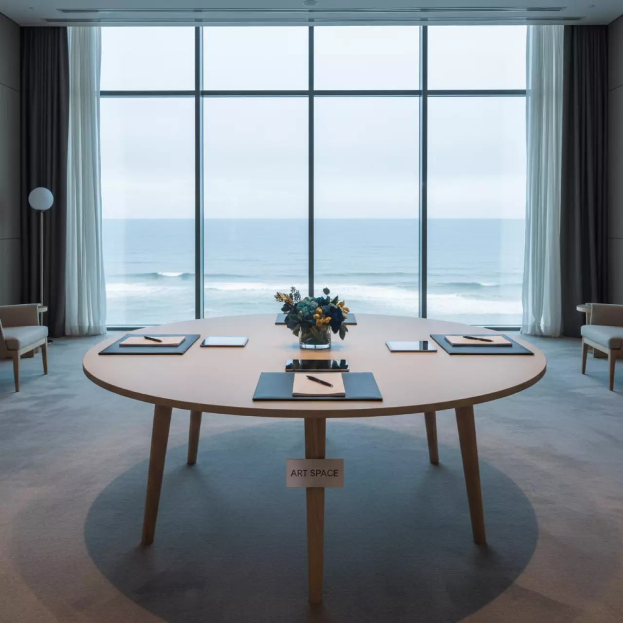 Аренда Обеденный стол Royal Family AMELIA 90 бежевый в Swissôtel Resort Sochi Kamelia — ART SPACE