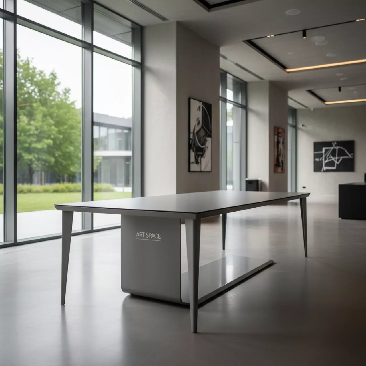 Аренда Обеденный стол Royal Family JULY светло серый в Bridge Resort — ART SPACE