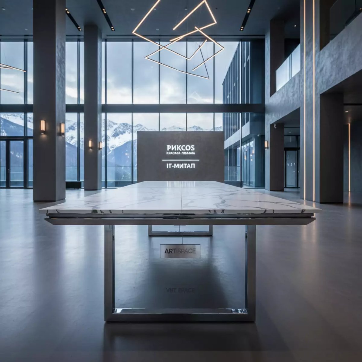 Аренда Обеденный стол Soap 2 180х90х76 в Rixos Krasnaya Polyana — ART SPACE