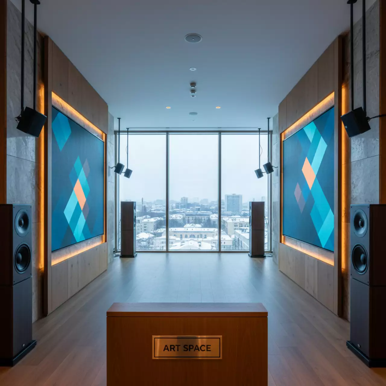 Аренда Обеспечение техническое комплексное в ресторане «Высота 5642» — ART SPACE