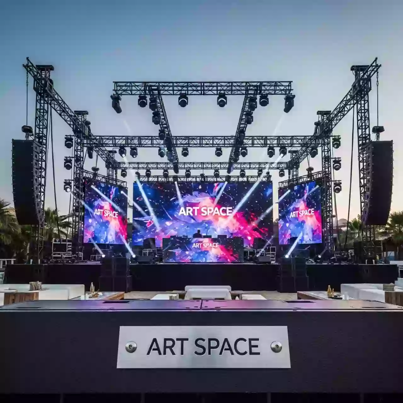 Аренда Обеспечение техническое корпоративного мероприятия Pepsico в пляжном клубе Del Mar — ART SPACE