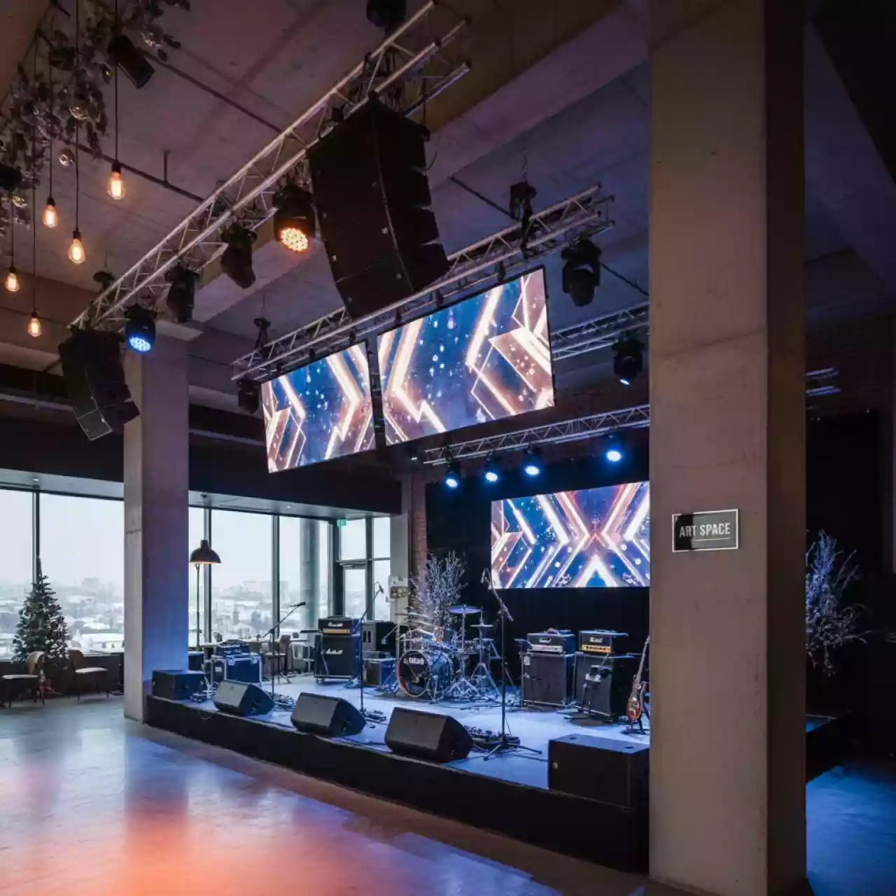 Аренда Обеспечение технического райдера Алексея Кортнева в ресторане «Паруса» — ART SPACE
