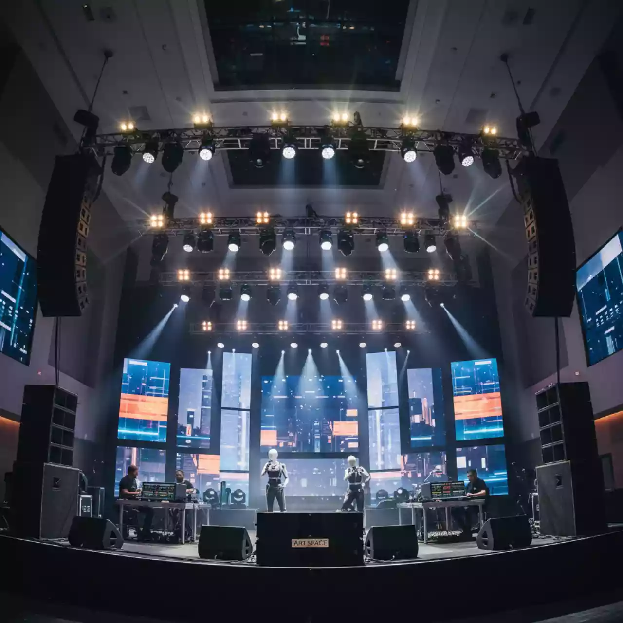 Аренда Обеспечение технического райдера для Ирины Дубцовой и Лёши Свика в комплексе Sea Galaxy — ART SPACE