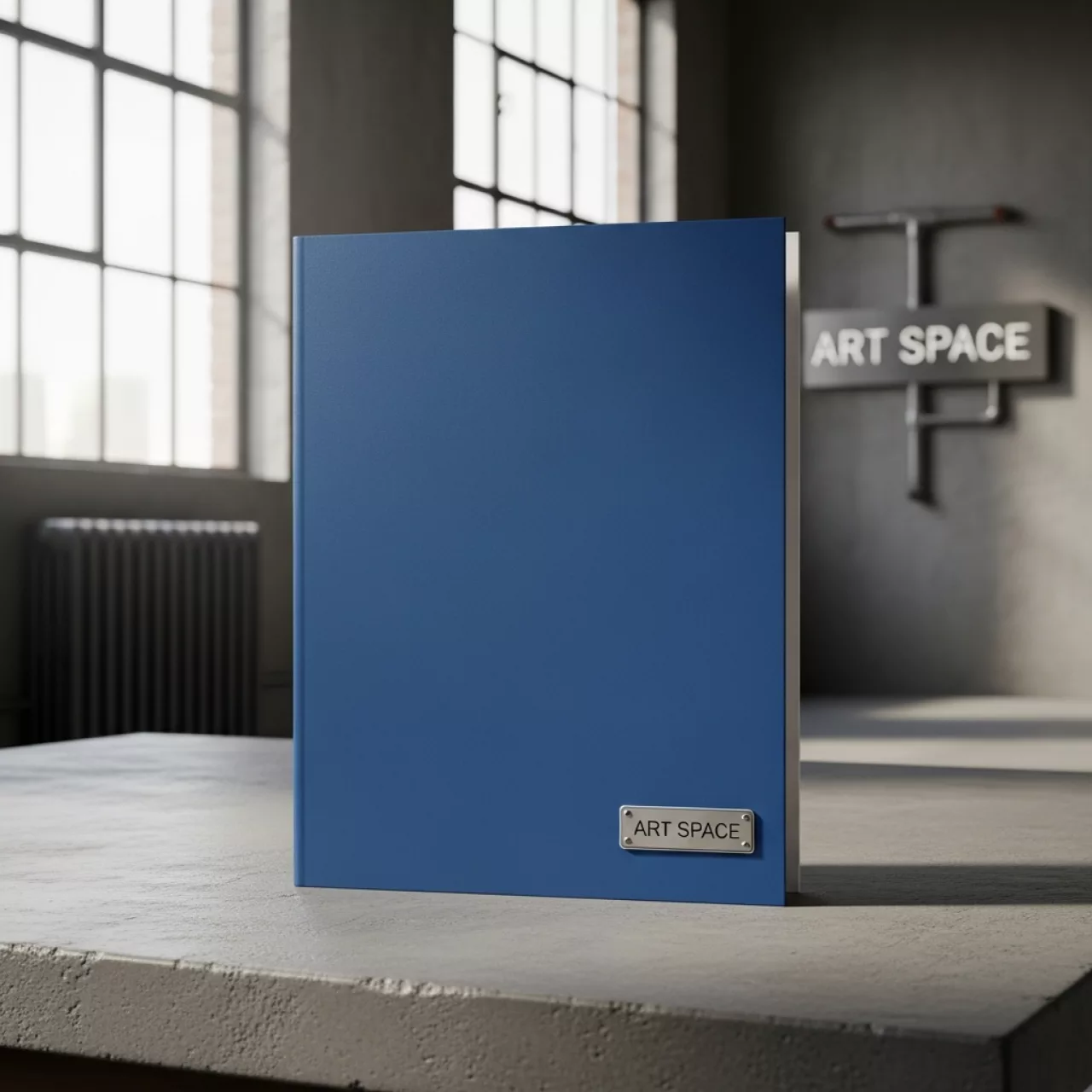 Аренда Обложка картонная для переплета Fellowes Chromolux глянец A4 синяя в лофте «Студия 21» — ART SPACE