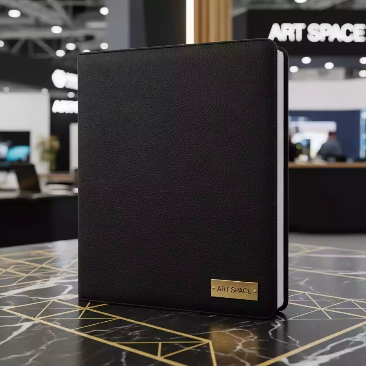 Аренда Обложка картонная для переплета Fellowes Delta кожа A3 черная в VK Stadium Sirius — ART SPACE