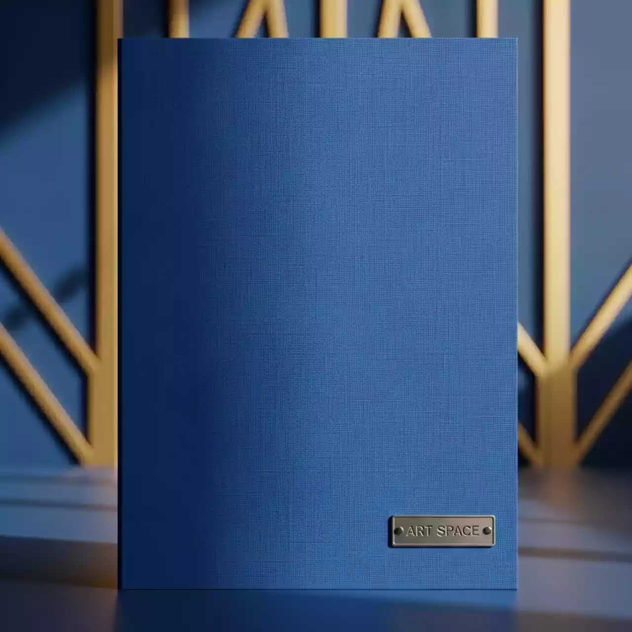 Аренда Обложка картонная для переплета лен синяя A4 250 г м2 в санатории «Русь» — ART SPACE