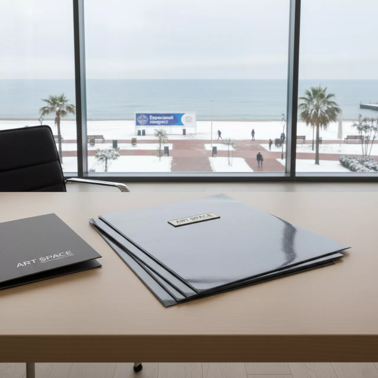 Аренда Обложки для переплета пластиковые дымчатые Lamirel Transparent A4 150 мкм на пляже «Мандарин» — ART SPACE