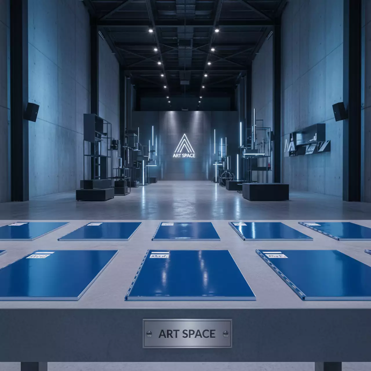 Аренда Обложки для переплета пластиковые Lamirel Transparent A4 150 мкм синие в казино «Сочи» — ART SPACE