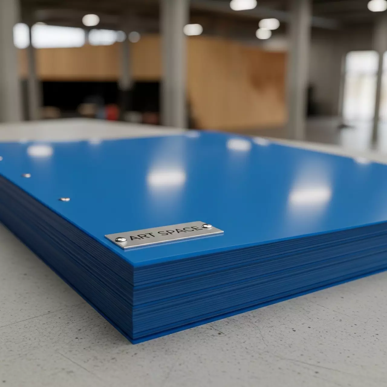 Аренда Обложки для переплета пластиковые прозрачные без текстуры A3 0,18 мм синие 100 шт в Red Arena — ART SPACE