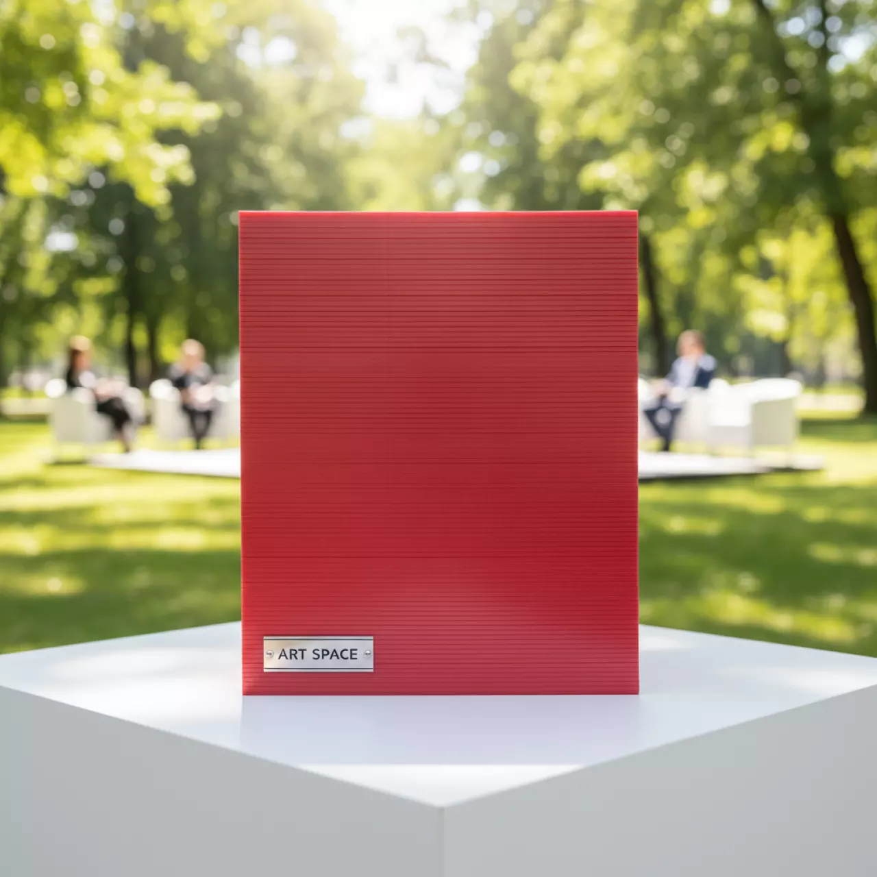 Аренда Обложки для переплета пластиковые прозрачные без текстуры A4 0,20 мм красные 100 шт в парке «Ривьера» — ART SPACE