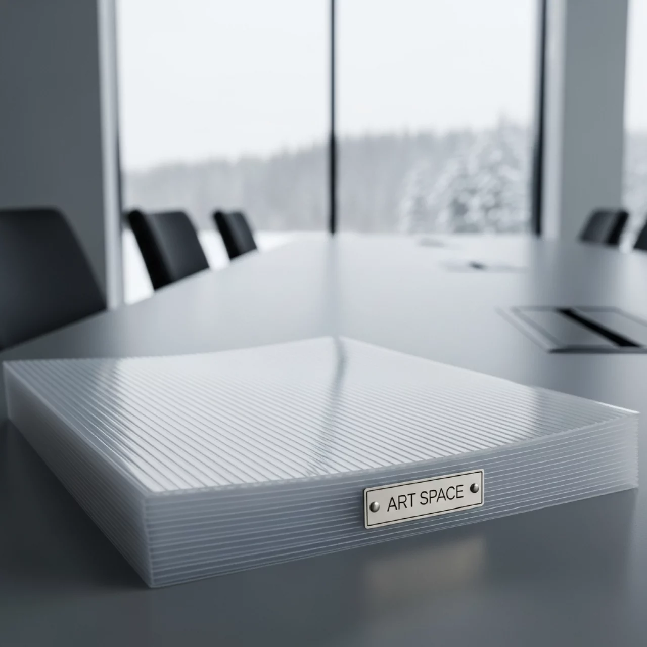 Аренда Обложки для переплета пластиковые рифленые ПП бесцветные A4 0,40 мм в санатории «Металлург» — ART SPACE