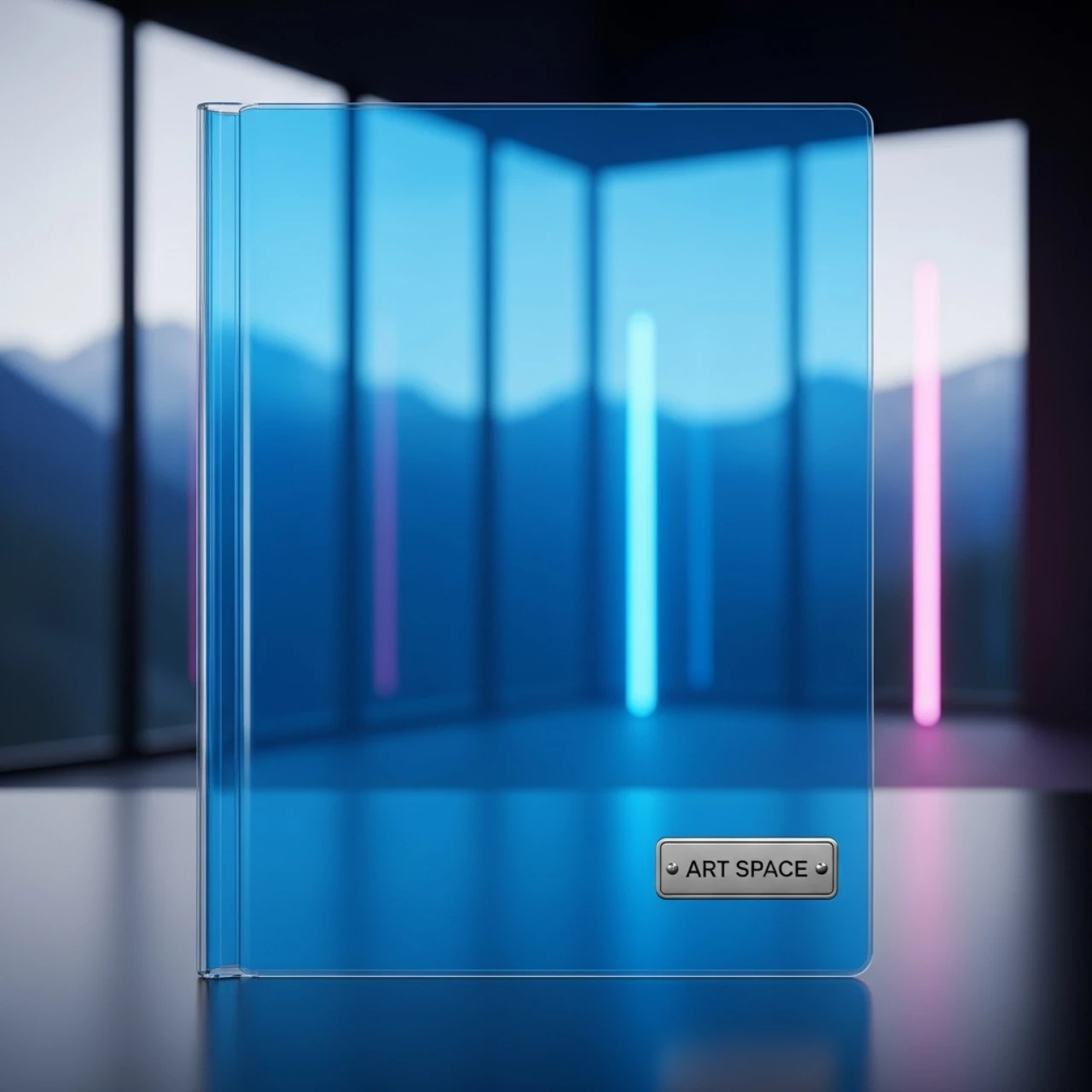 Аренда Обложки для переплета пластиковые синие Lamirel Transparent A4 200 мкм на курорте «Газпром» (Альпика) — ART SPACE