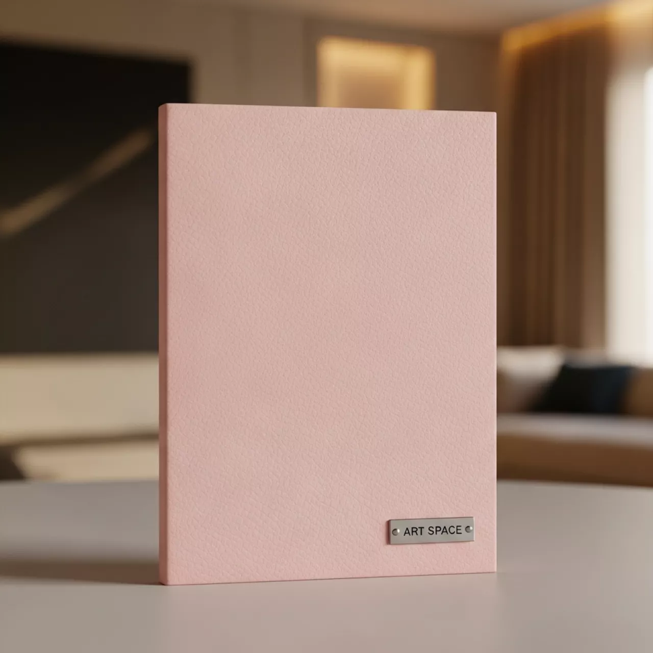 Аренда Обложки картонной для переплета кожа A4 розовая на вилле «Анна» — ART SPACE