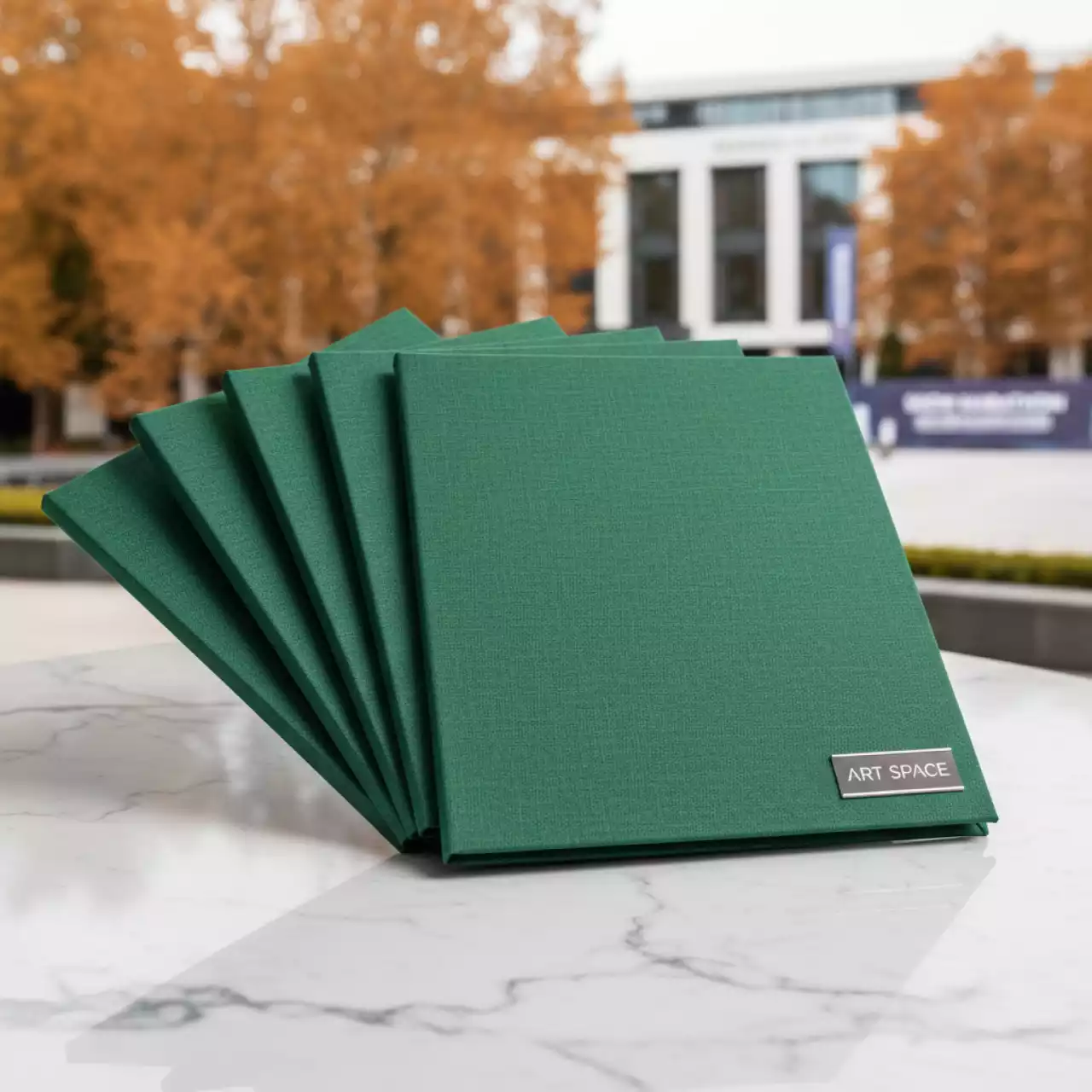 Аренда Обложки твердые для Металбинд C BIND O HARD Classic A А4 10 мм с покрытием ткань зеленые в Rodina Grand Hotel & SPA — ART SPACE
