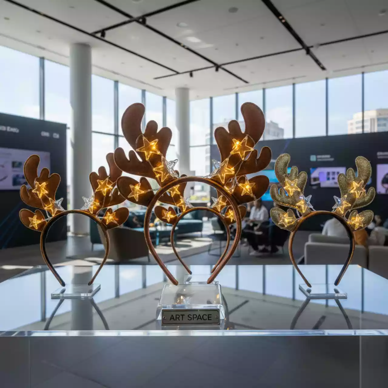 Аренда Ободки новогодние на голову в Panorama by Mercure — ART SPACE