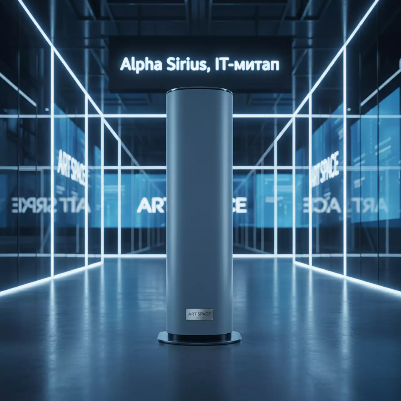 Аренда Обогреватель электрический напольный Hügett Diana Pepel в Alpha Sirius — ART SPACE