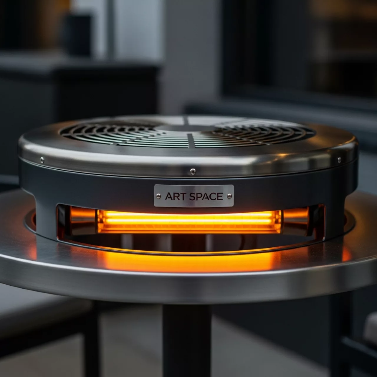 Аренда Обогреватель электрический уличный Bogazici круглый стол в ресторане «Высота 5642» — ART SPACE