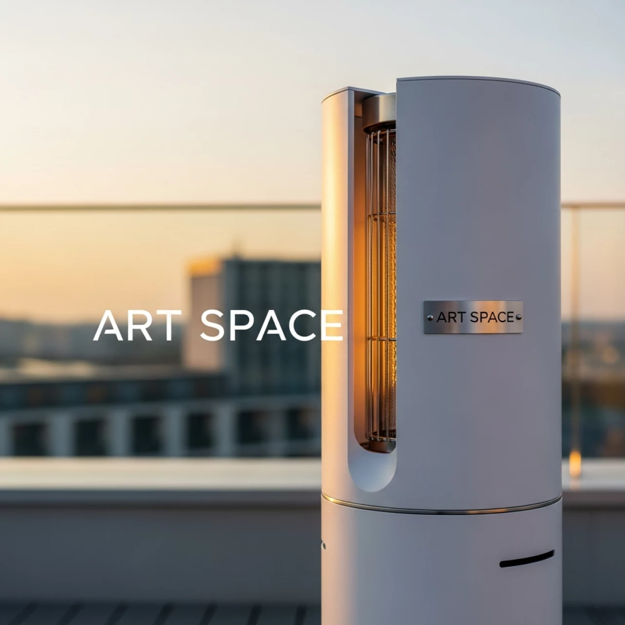 Аренда Обогреватель электрический уличный Hügett Taket White в отеле Radisson Lazurnaya — ART SPACE