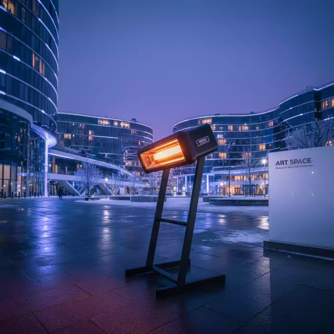 Аренда Обогреватель электрический уличный WWT Elcon BH 2000 в комплексе «Дагомыс» — ART SPACE