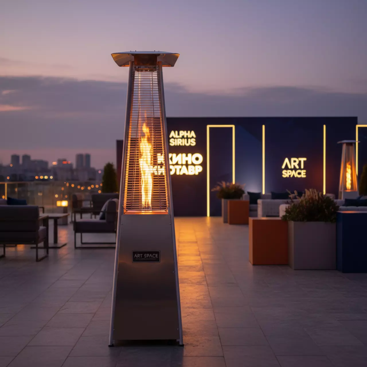 Аренда Обогреватель газовый Ballu 18 в Alpha Sirius — ART SPACE