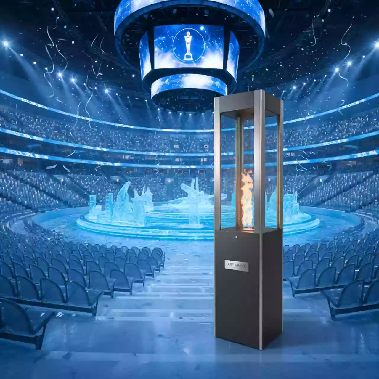 Аренда Обогреватель газовый Enders Elegance в ледовом дворце «Большой» — ART SPACE