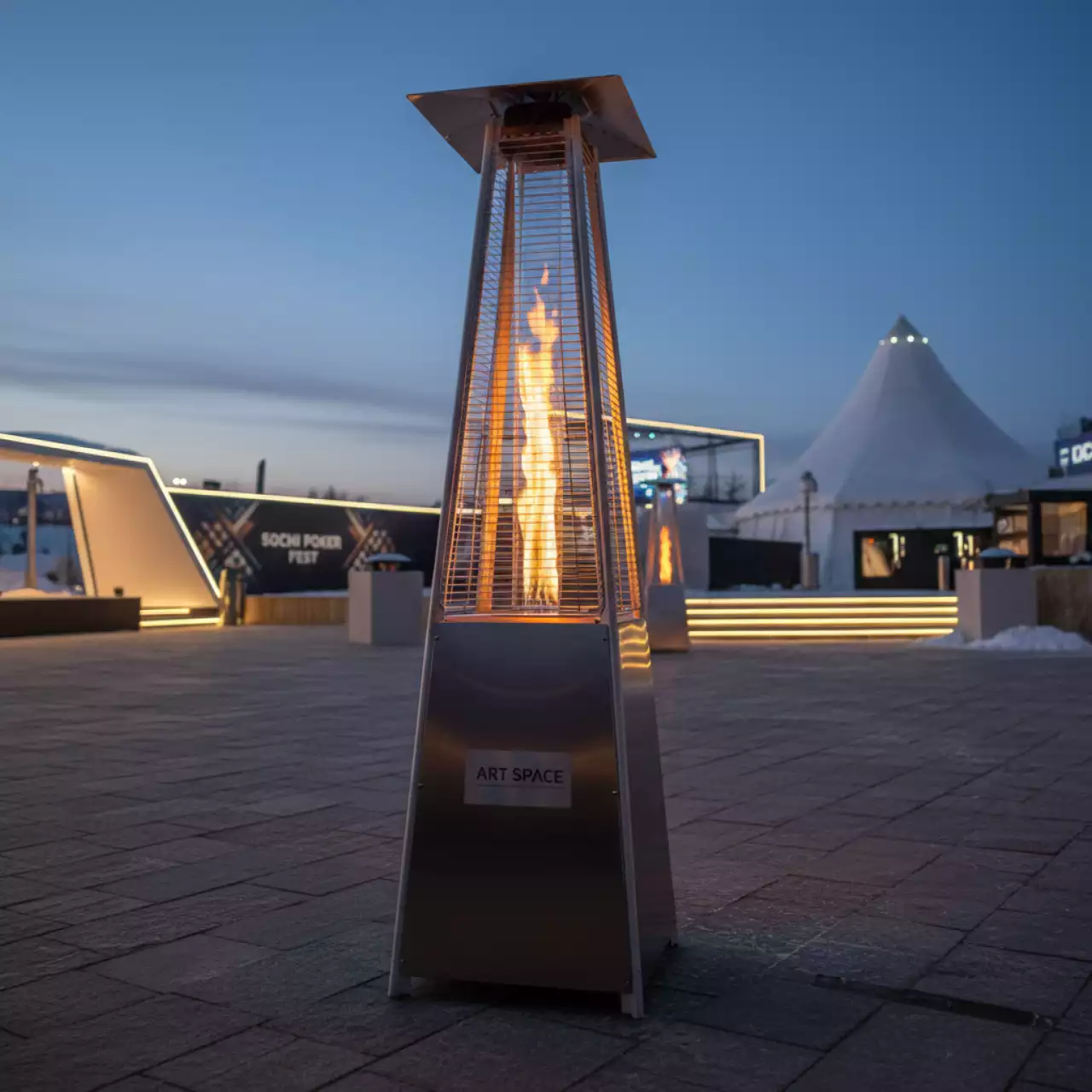 Аренда Обогреватель газовый Falo на Медальной площади — ART SPACE