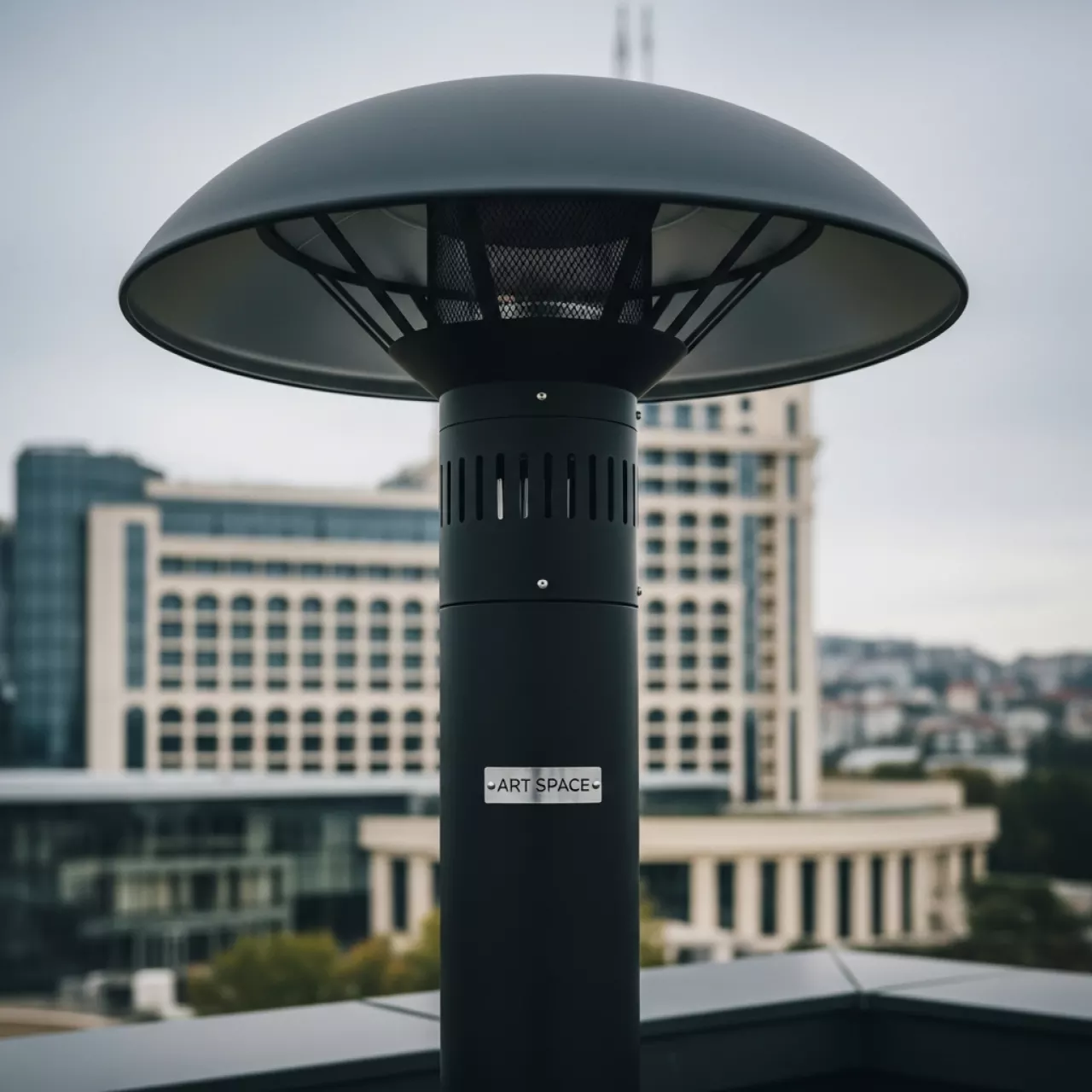 Аренда Обогреватель газовый гриб черный в City Park Hotel Sochi — ART SPACE