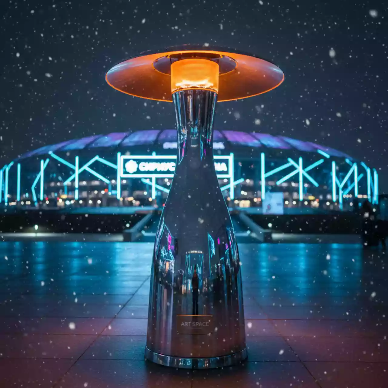 Аренда Обогреватель грибок для площадки в Сириус Арене — ART SPACE