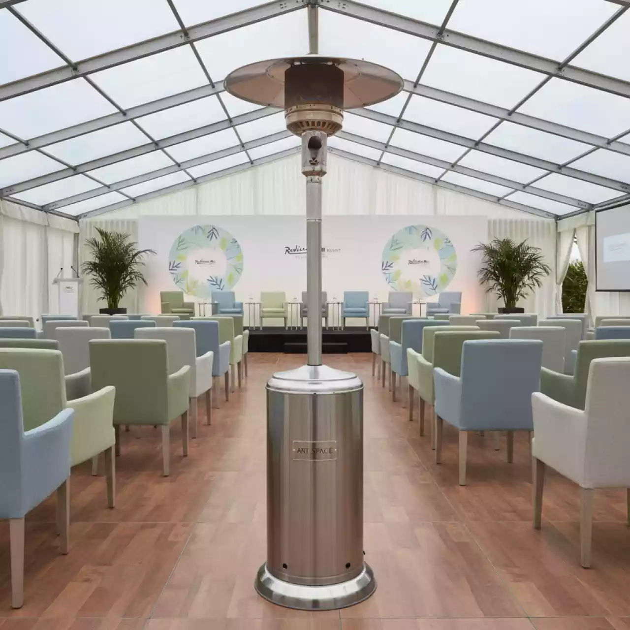 Аренда Обогреватель грибок для шатра в Radisson Blu Resort & Congress Centre — ART SPACE