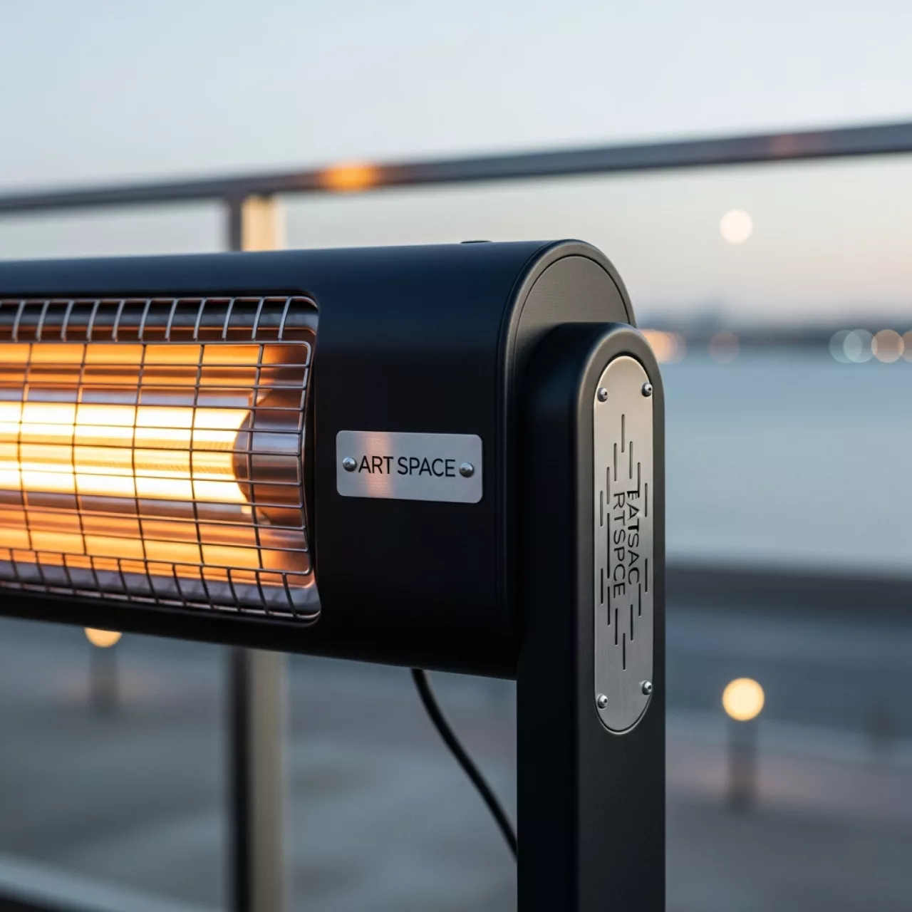 Аренда Обогреватель ИК электрический 2 кВт на Имеретинской набережной — ART SPACE