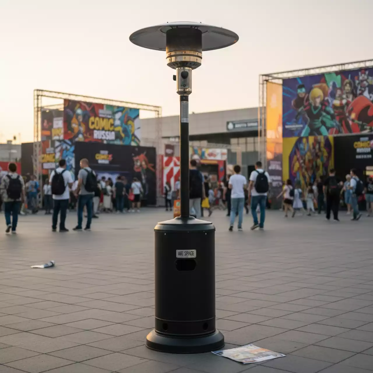 Аренда Обогреватель ИК уличный 2,5 кВт в Delta Sirius — ART SPACE