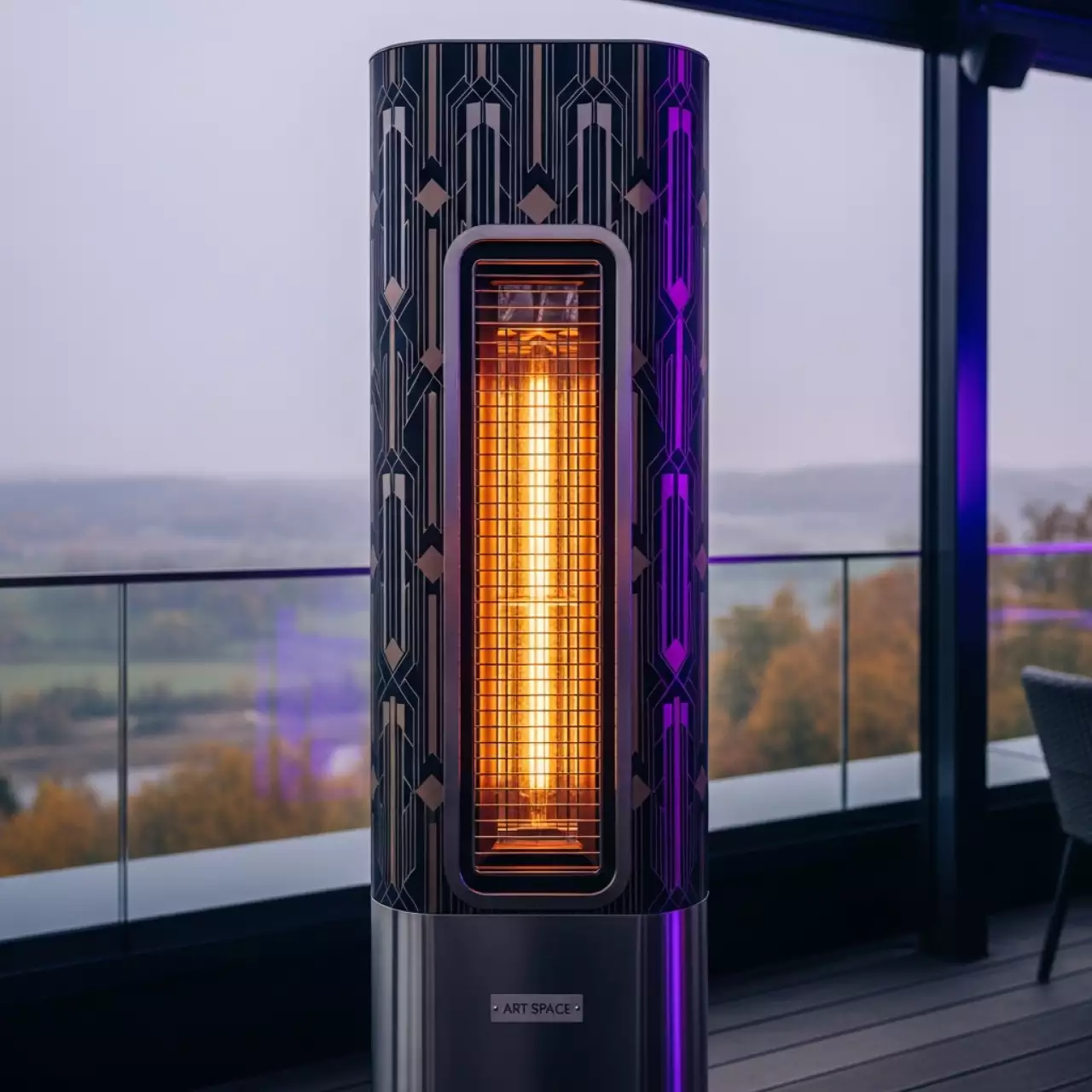 Аренда Обогреватель инфракрасный Башня в ресторане «Паруса» — ART SPACE