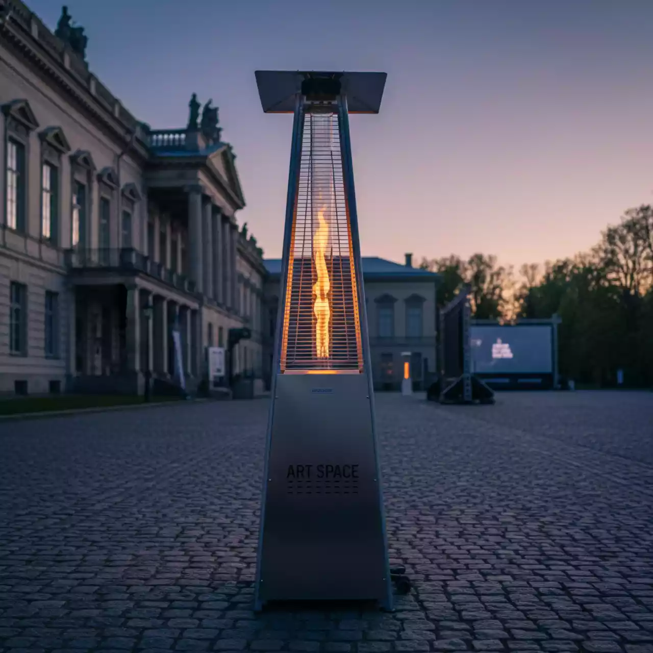 Аренда Обогреватель инфракрасный газовый в усадьбе Голицына — ART SPACE