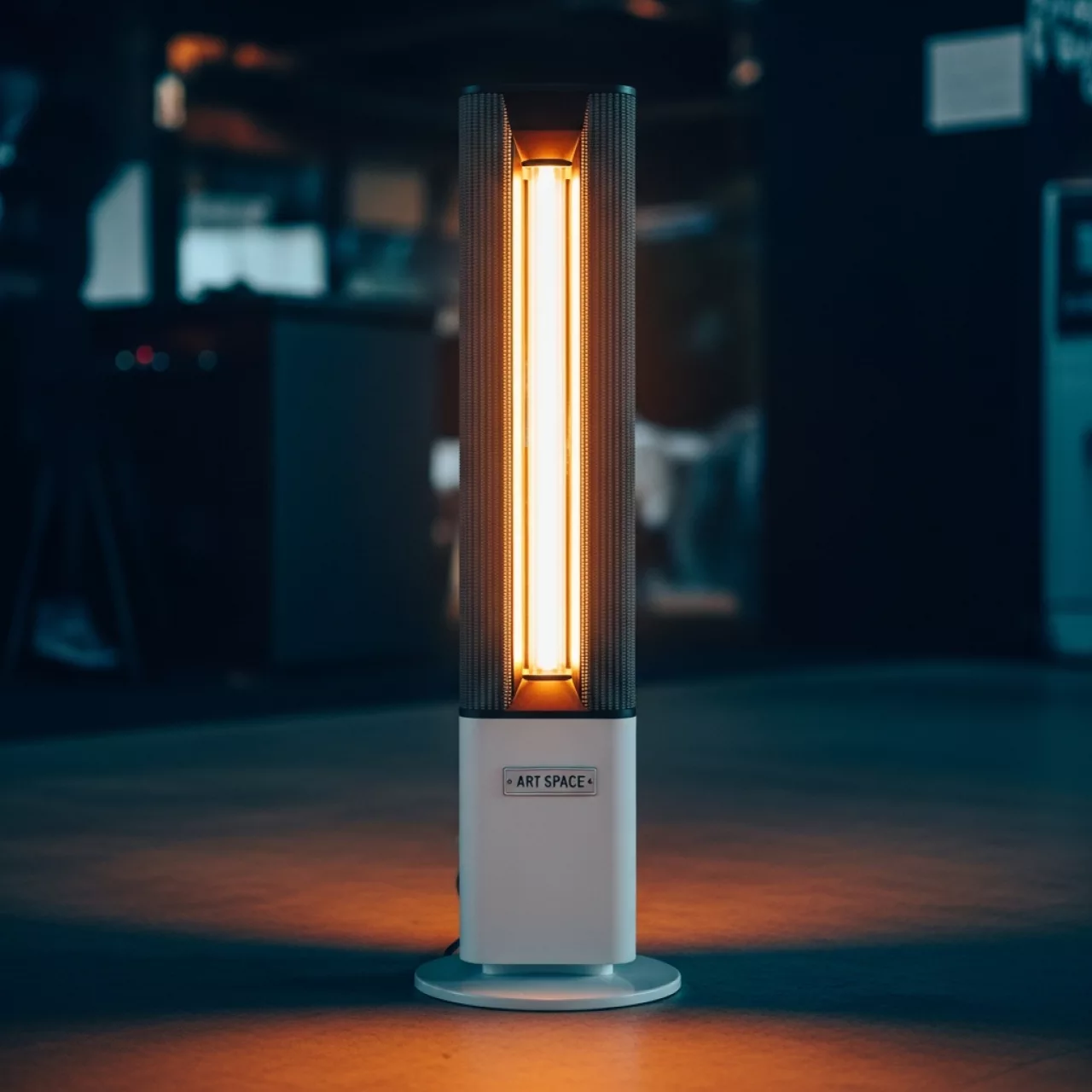 Аренда Обогреватель напольный карбоновый Veito CH1800 RE белый в пляжном клубе Del Mar — ART SPACE