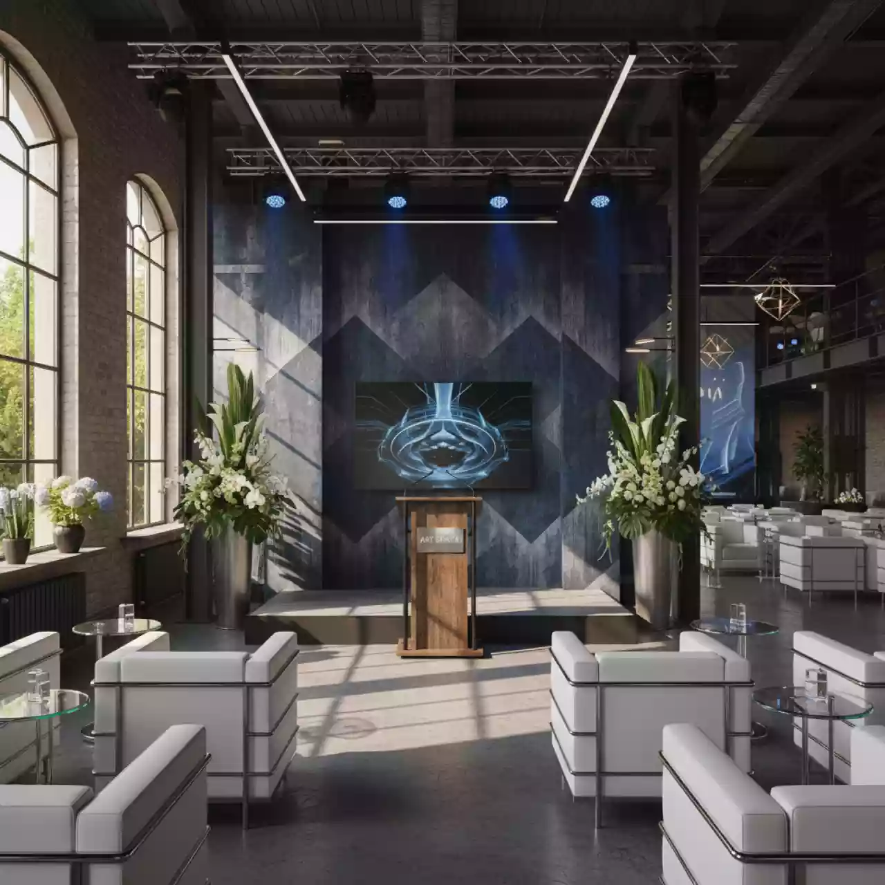 Аренда Обои для интерьерного декора в санатории «Октябрьский» — ART SPACE