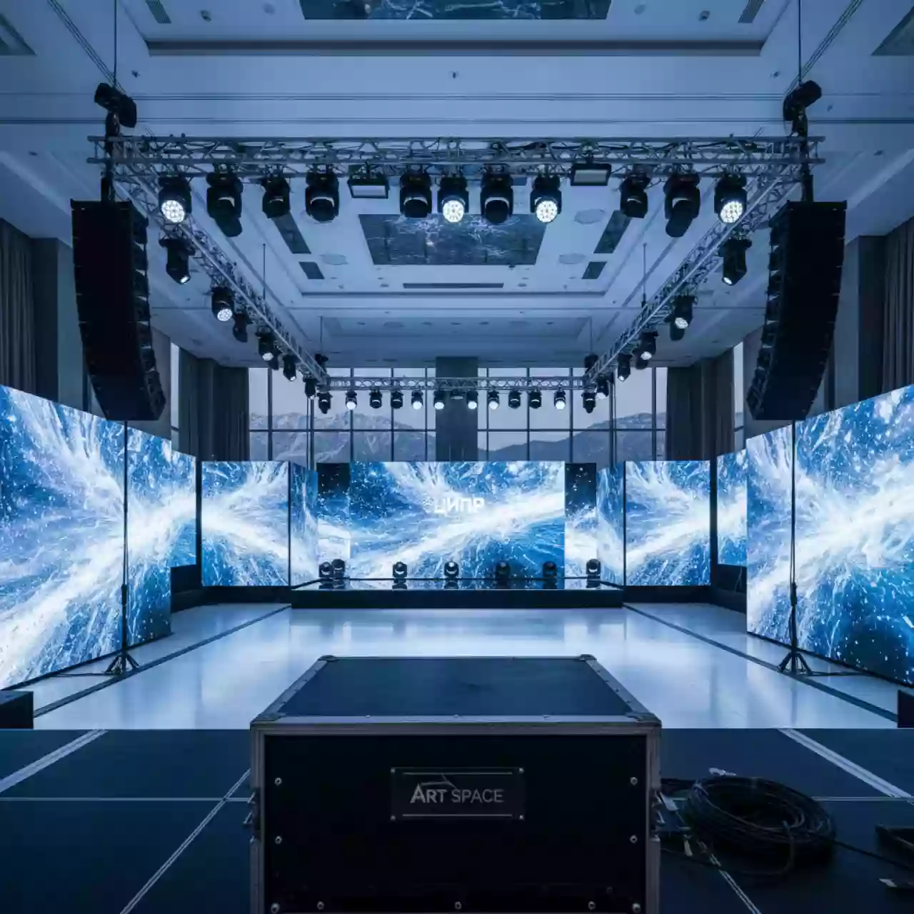 Аренда Оборудование для фестивалей стадионов спортивных мероприятий в Mercure Сочи Центр — ART SPACE