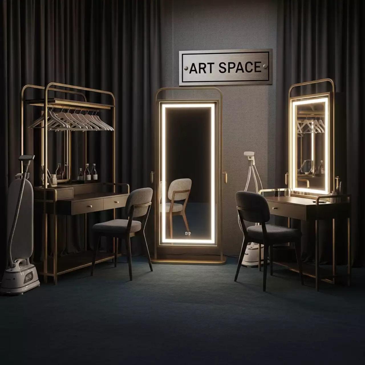 Аренда Оборудование для гардероба и гримерной в Поляна 1389 Отель и Спа — ART SPACE