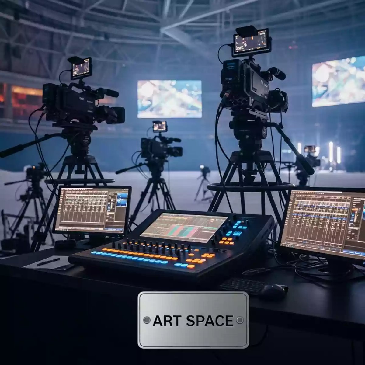 Аренда Оборудование для трансляции для конференции в Red Arena — ART SPACE