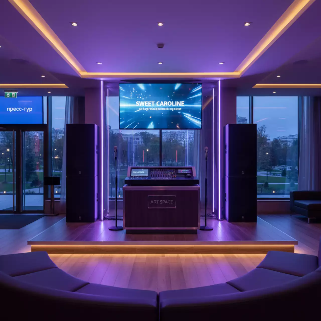 Аренда Оборудование караоке City Park Hotel Sochi — ART SPACE