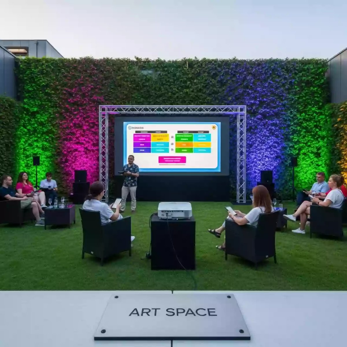 Аренда Оборудование медиа в Green Flow Hotel — ART SPACE