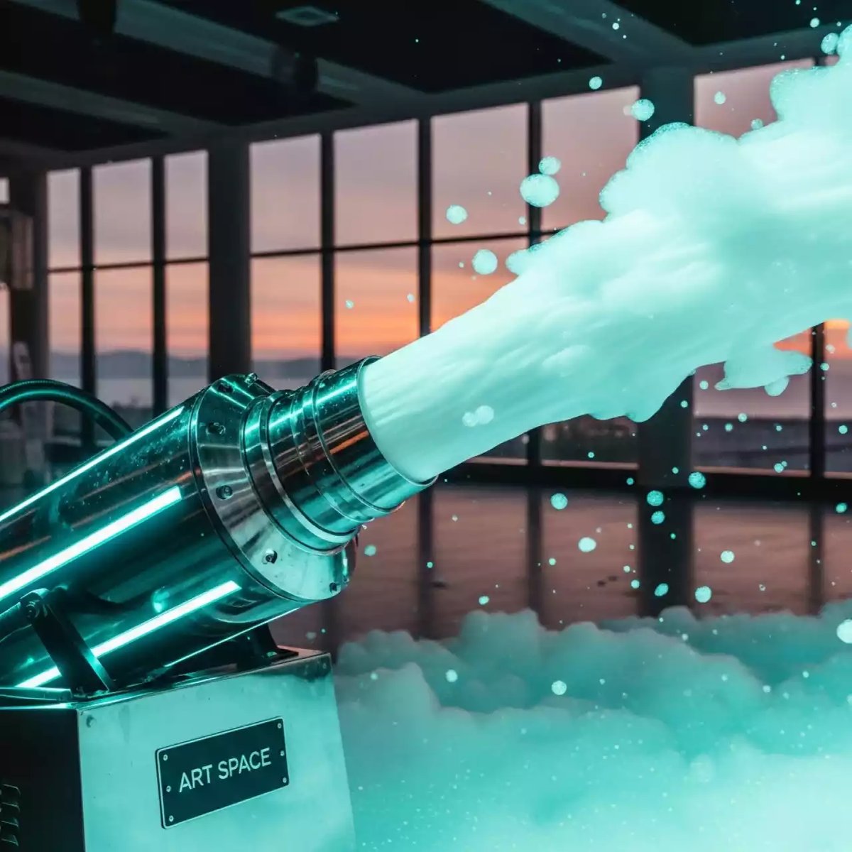 Аренда Оборудование пенное в зале «Чайка» (Морпорт) — ART SPACE