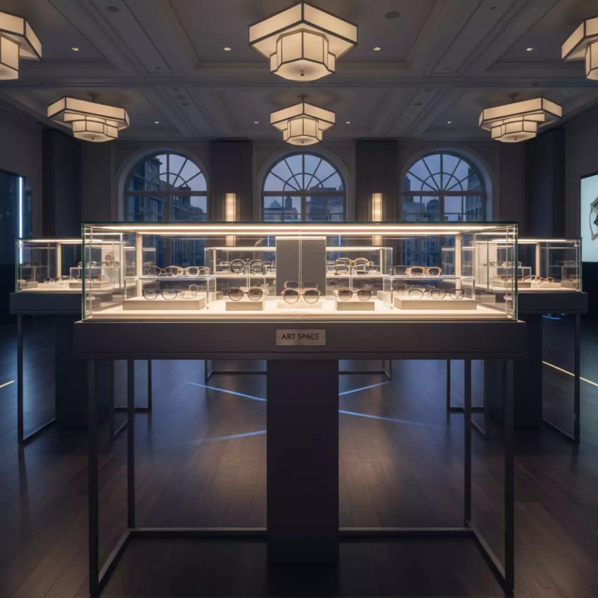 Аренда Оборудование торговое для отдела оптики в Mövenpick Hotel — ART SPACE