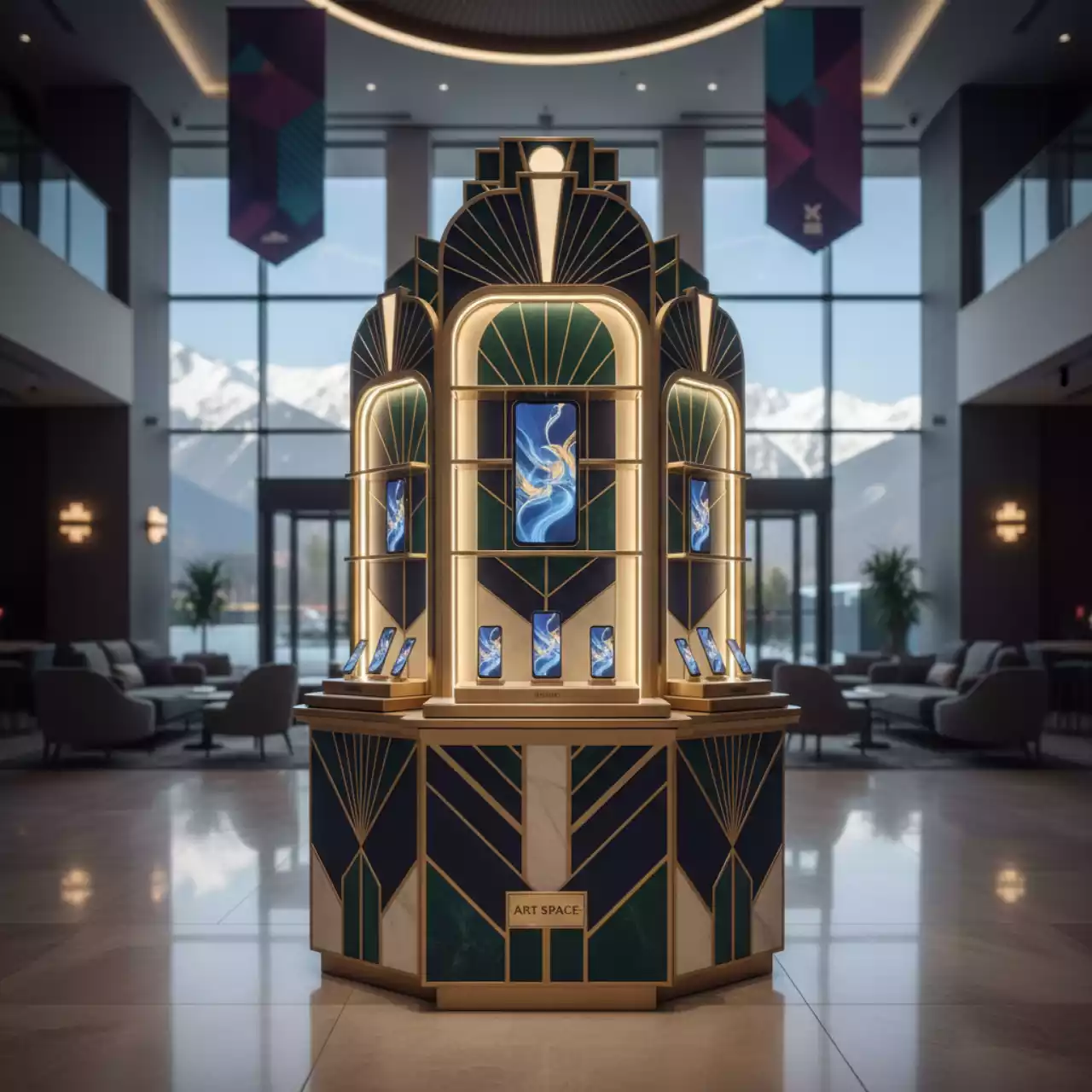 Аренда Оборудование торговое для салона сотовой связи Sochi Marriott Krasnaya Polyana — ART SPACE