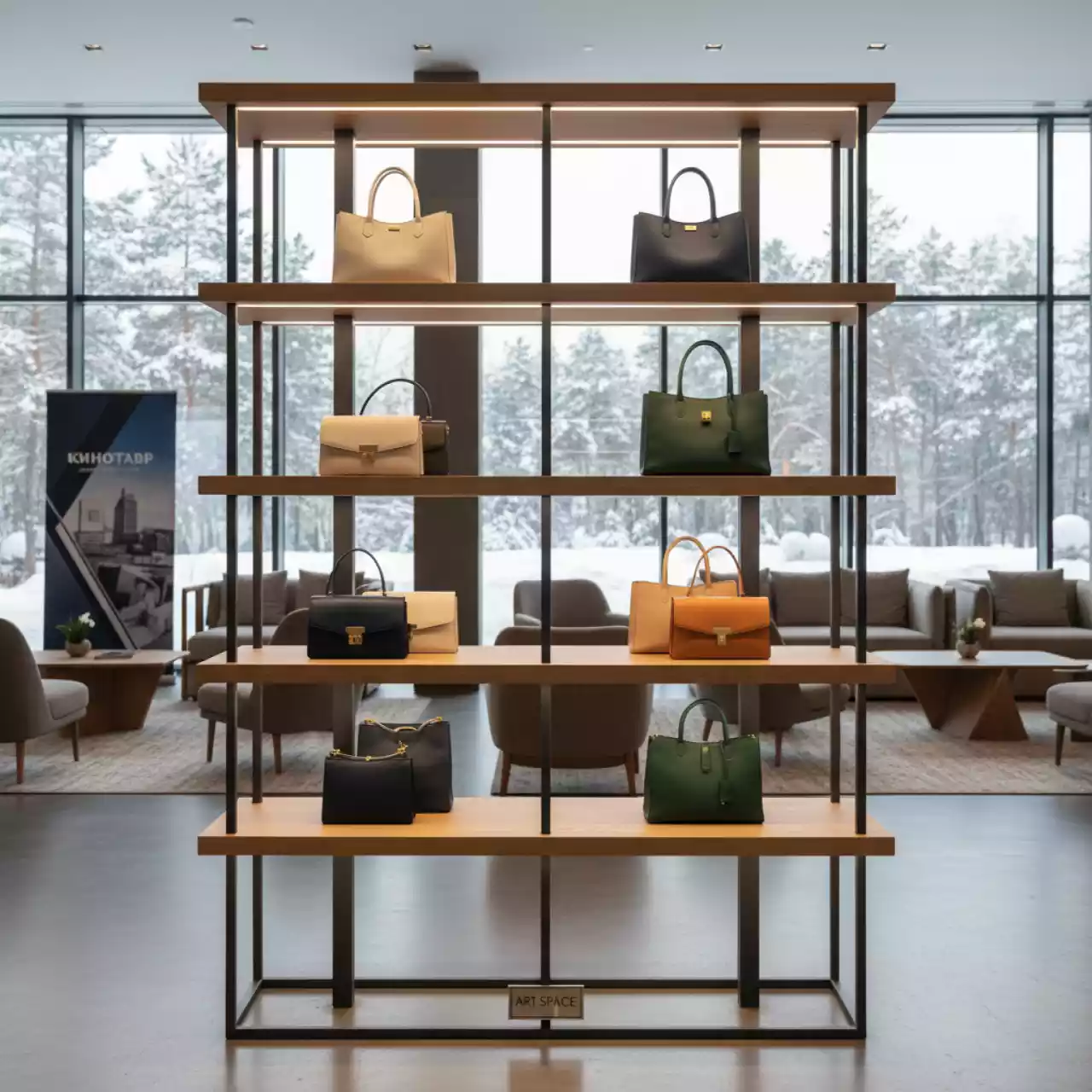 Аренда Оборудование торговое для сумок в Sport Inn Hotel & Wellness — ART SPACE