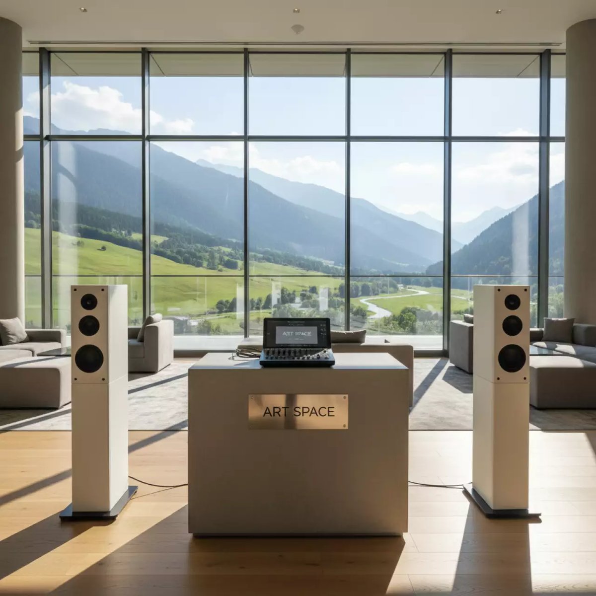 Аренда Оборудование звуковое для больниц оздоровительных центров в Green Flow Hotel — ART SPACE