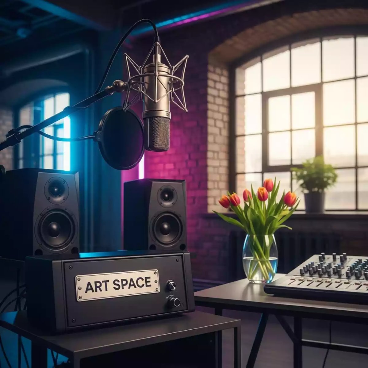 Аренда Оборудование звуковое для студии звукозаписи в банкетном зале «Дельфин» — ART SPACE