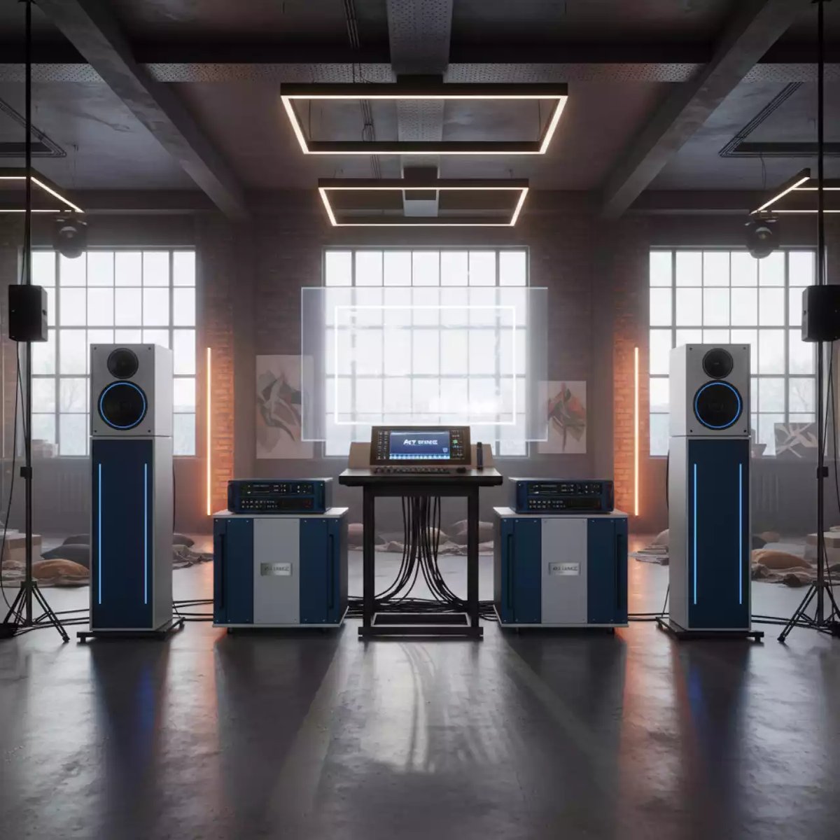 Аренда Оборудование звуковое для торговых центров и супермаркетов в Delta Sirius — ART SPACE