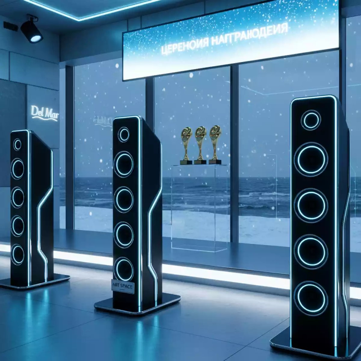 Аренда Оборудование звуковое комплект № 6 в пляжном клубе Del Mar — ART SPACE