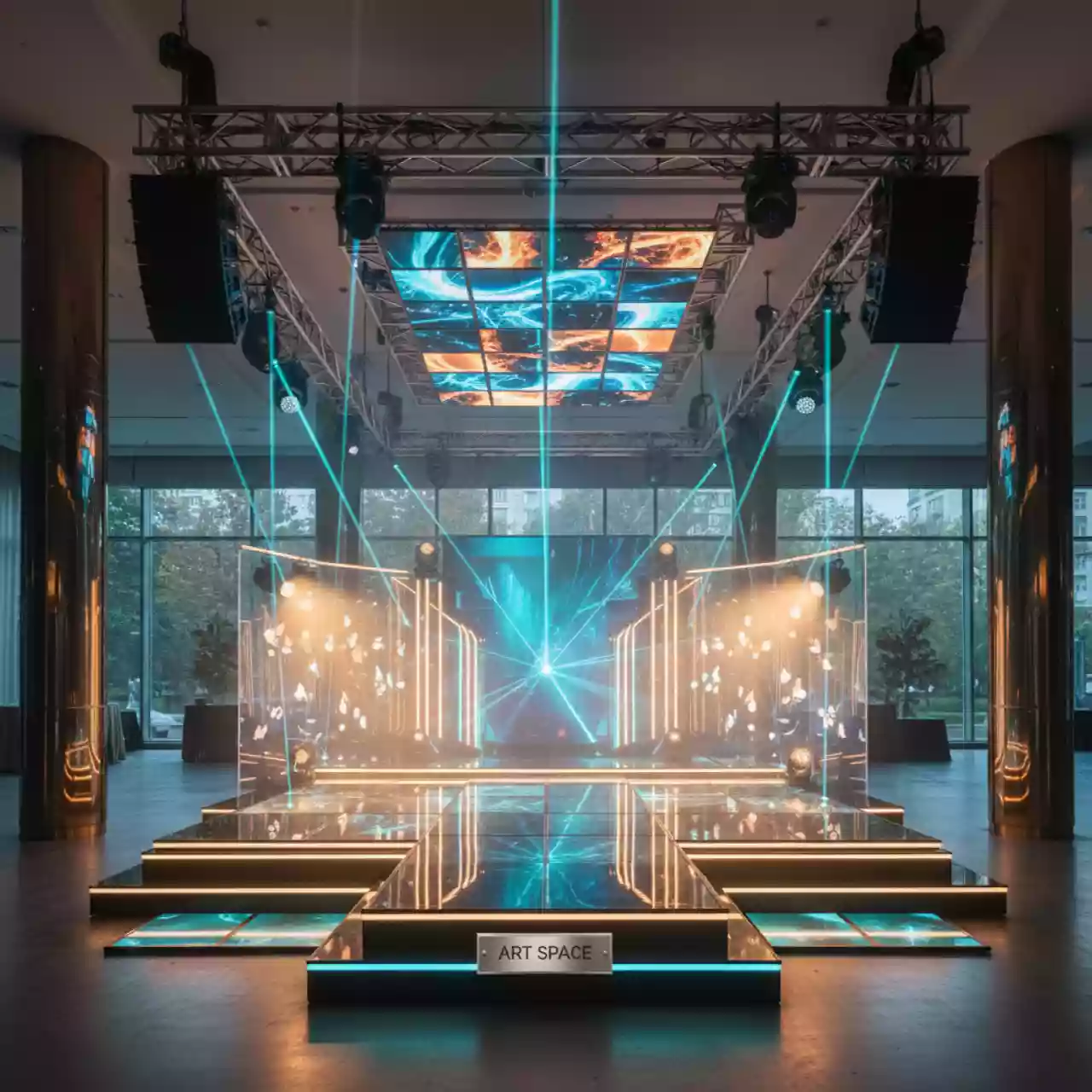 Аренда Оборудование звуковое световое и сценическое на Дне города Александров — ART SPACE